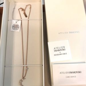 Swarovski Atelier Necklace Rose Gold Moonsun